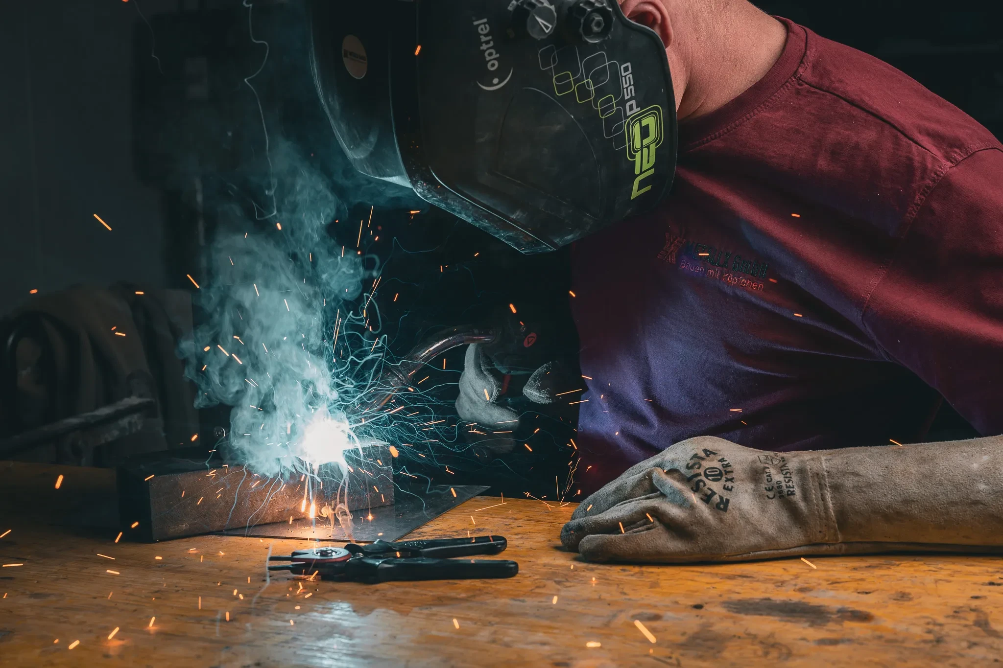 Dude welding